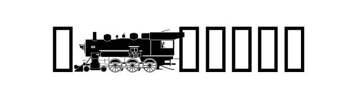 alphabettrain  Free Fonts Download