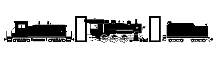 alphabettrain  Free Fonts Download