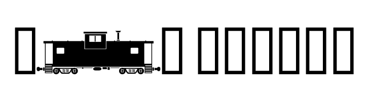 alphabettrain  Free Fonts Download