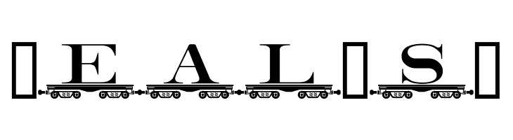 alphabettrain  Free Fonts Download