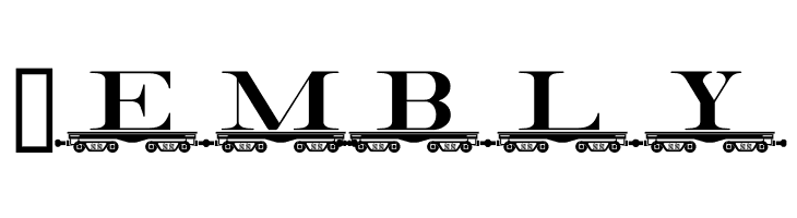 alphabettrain  Free Fonts Download