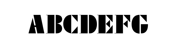 FutstencilSerif  Free Fonts Download