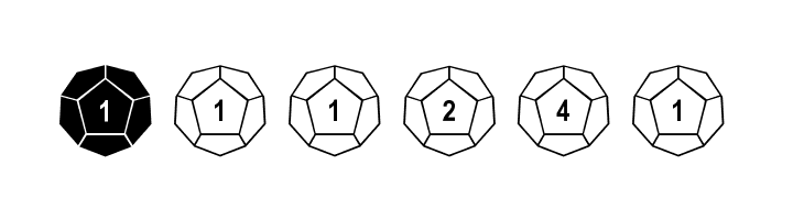 dPoly Dodecahedron  Free Fonts Download