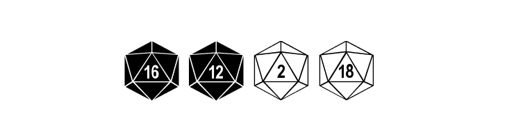 dPoly Duodecahedron  Free Fonts Download