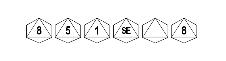 dPoly Octohedron  Free Fonts Download