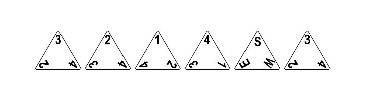 dPoly Tetrahedron  Free Fonts Download