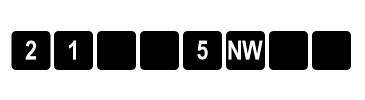 dPoly Hexahedron Rounded  Free Fonts Download