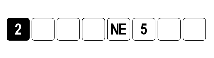 dPoly Hexahedron Rounded  Free Fonts Download