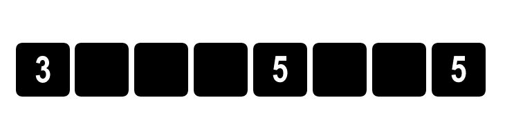 dPoly Hexahedron Rounded  Free Fonts Download