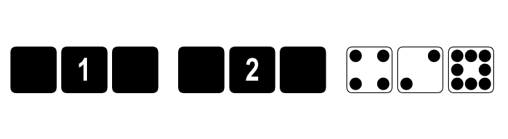 dPoly Hexahedron Rounded  Free Fonts Download