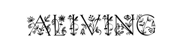GardenDisplayCaps  Free Fonts Download