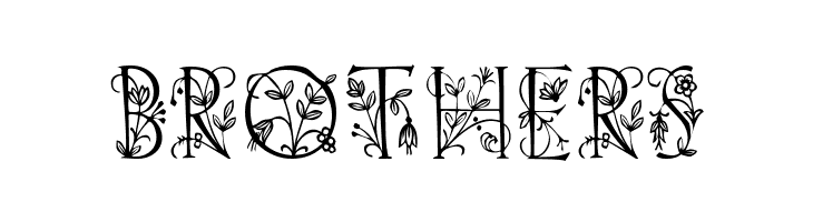 GardenDisplayCaps  Free Fonts Download