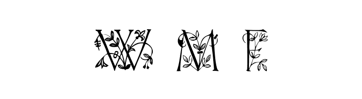 GardenDisplayCaps  Free Fonts Download