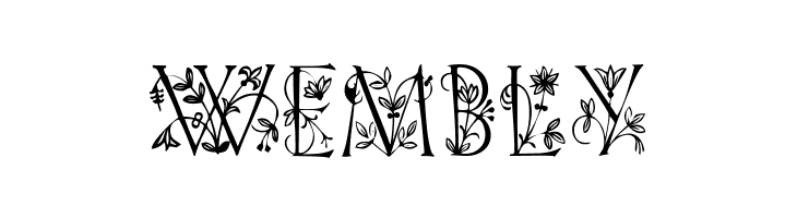 GardenDisplayCaps  Free Fonts Download