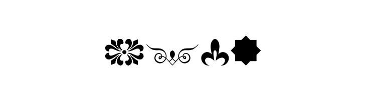 Soft Ornaments Fourteen  Free Fonts Download
