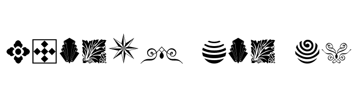 Soft Ornaments Fourteen  Free Fonts Download