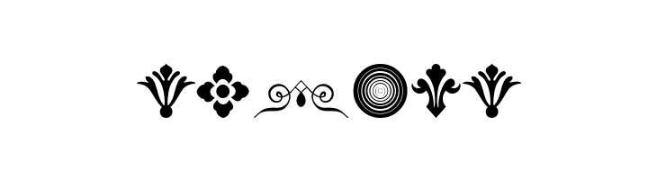 Soft Ornaments Fourteen  Free Fonts Download