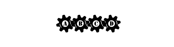 Stucked in Gears  Free Fonts Download