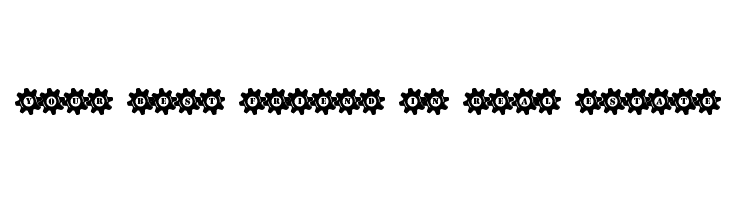 Stucked in Gears  Free Fonts Download
