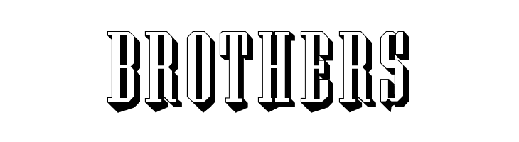 Wood Block One With Shadow Regular  Free Fonts Download