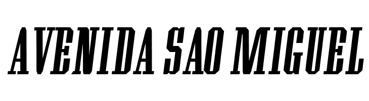 Wood Block One Italic  Free Fonts Download