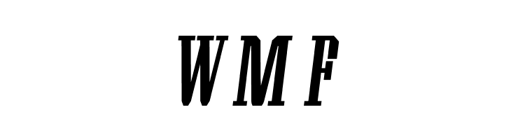 Wood Block One Italic  Free Fonts Download