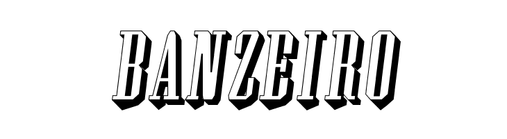 Wood Block One With Shadow Italic  Free Fonts Download