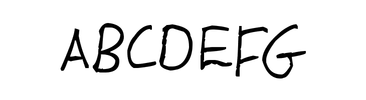 The One Jenny Made  Free Fonts Download