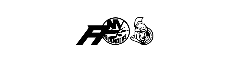 NHL  Free Fonts Download