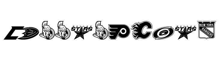NHL  Free Fonts Download
