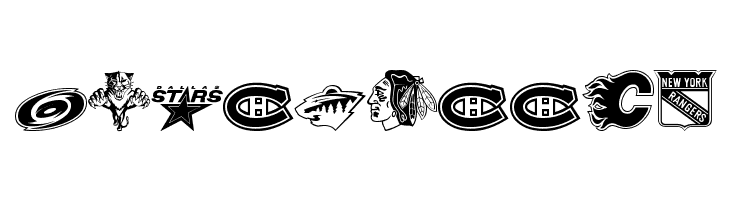 NHL  Free Fonts Download