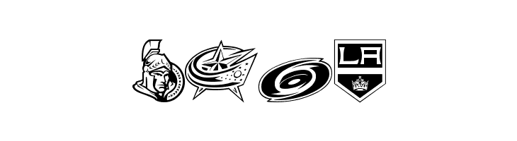 NHL  Free Fonts Download