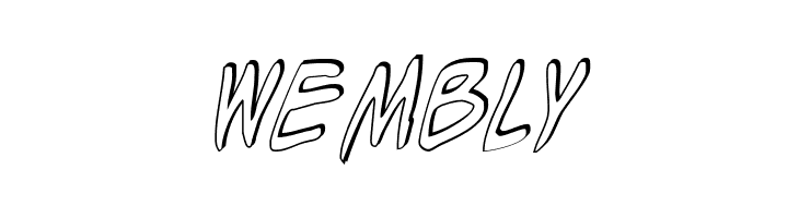 Wyld Stallyns Shadow  Free Fonts Download