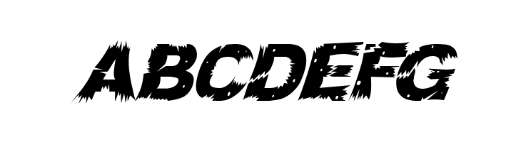 WoodCut Italic  Free Fonts Download