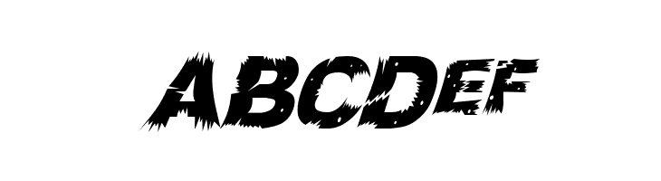 WoodCut Italic  Free Fonts Download