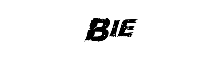 WoodCut Italic  Free Fonts Download
