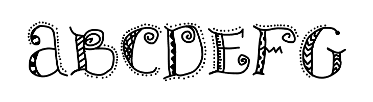 Patterns & Dots  Free Fonts Download