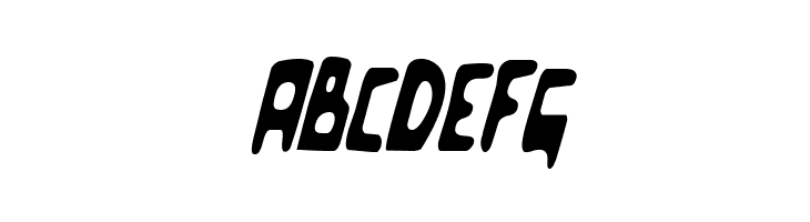 Celluloid Bliss Condensed Regular Italic  Free Fonts Download