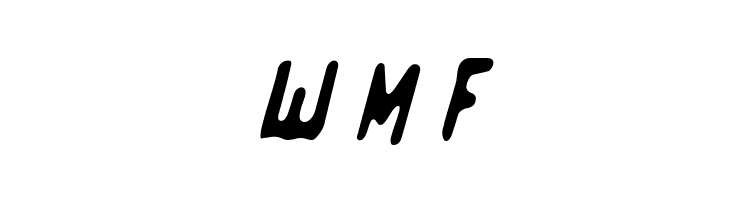 Celluloid Bliss Condensed Regular Italic  Free Fonts Download