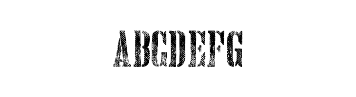 Hand Printing Press Meshed_demo  Free Fonts Download