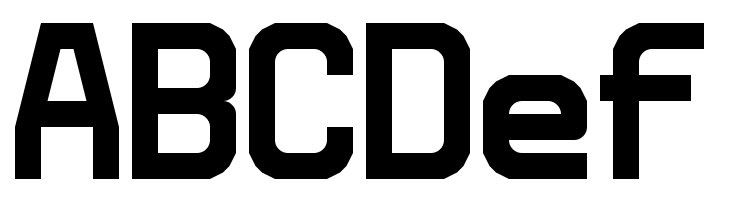 5Ceta Mono Regular  Free Fonts Download