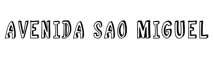 abc 3D  Free Fonts Download