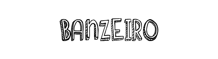 Denne Shuffle Euro Hollow  Free Fonts Download