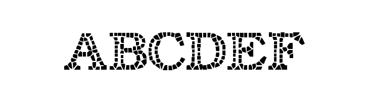 Classic Mosaic  Free Fonts Download