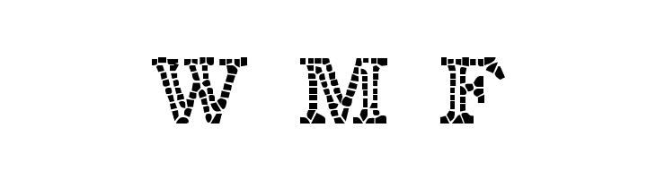 Classic Mosaic  Free Fonts Download