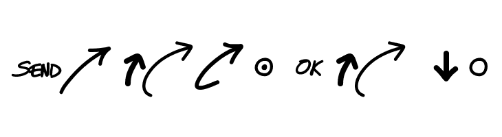 PWNewArrows  Free Fonts Download