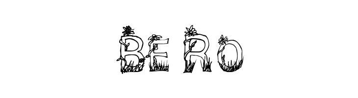 CF Plants and Flowers Regular  Free Fonts Download