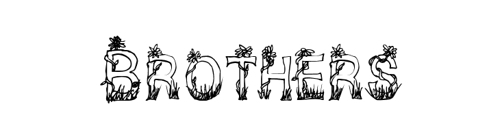 CF Plants and Flowers Regular  Free Fonts Download