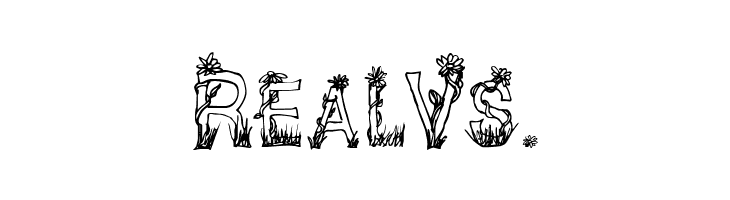 CF Plants and Flowers Regular  Free Fonts Download