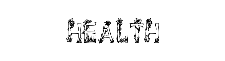 CF Plants and Flowers Regular  Free Fonts Download
